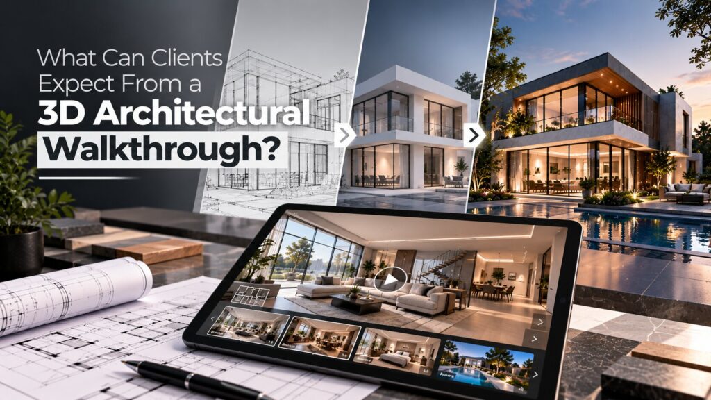 What Can Clients Expect From a 3D Architectural Walkthrough?