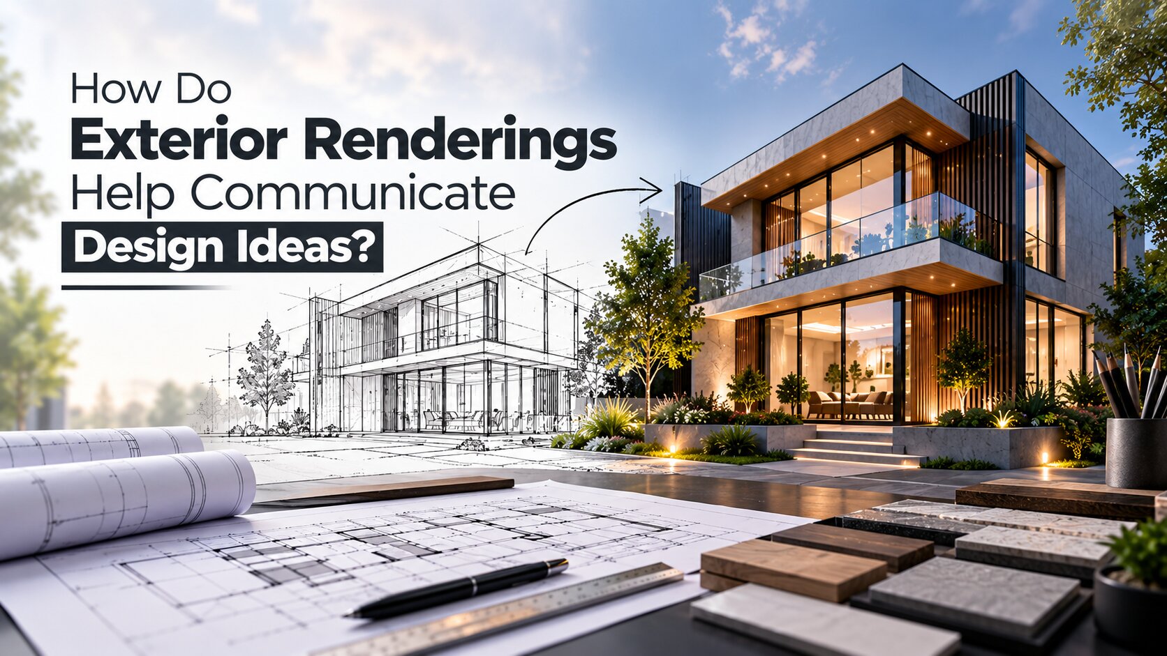 How Do Exterior Renderings Help Communicate Design Ideas