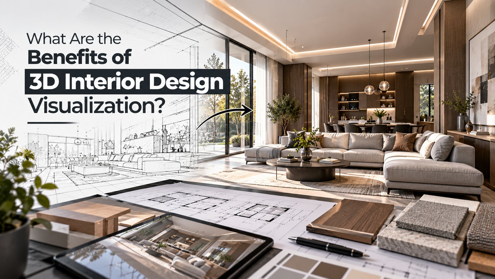 What Are the Benefits of 3D Interior Design Visualization